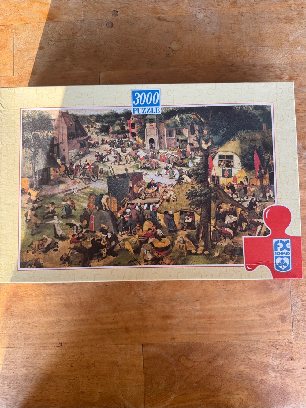 Schmid St. George Fair 3000 Pieces Used Puzzle Puzzle Used
